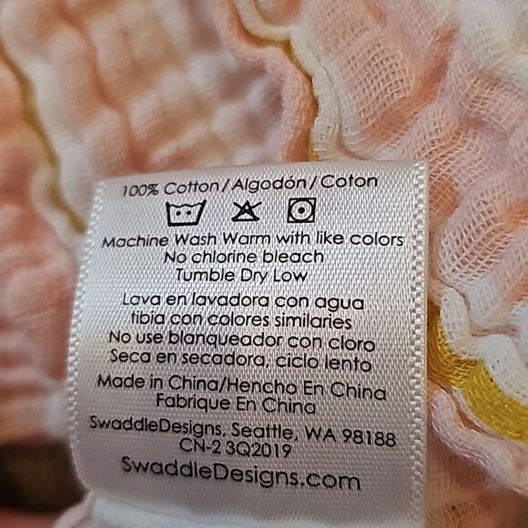 Baby swaddle blanket 100% cotton - Picture 3 of 8